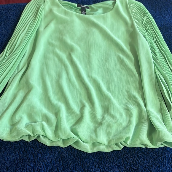 🆕Alfani Women Tops Long Sleeve Blouse - Picture 4 of 11